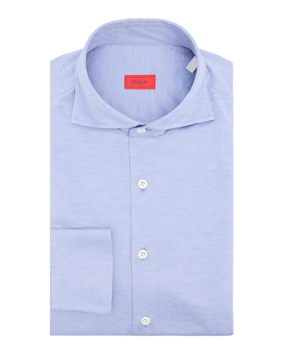 Isaia Cotton Jersey Shirt | Thumbnail 3 Isaia Cotton Jersey Shirt | Thumbnail 3
