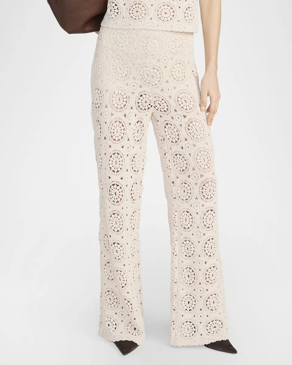 FRAME The Crochet Pants | Thumbnail 4 FRAME The Crochet Pants | Thumbnail 4
