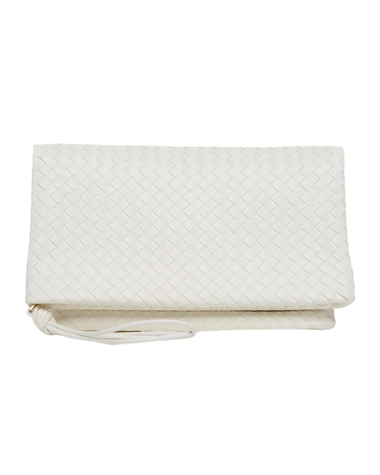 Folded Nappa Leather Clutch Bag Folded Nappa Leather Clutch Bag