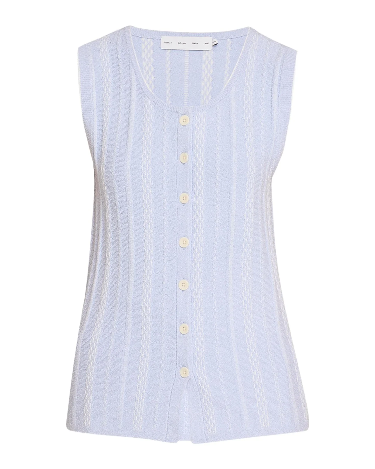 Proenza Schouler White Label Alyna Textured Knit Vest