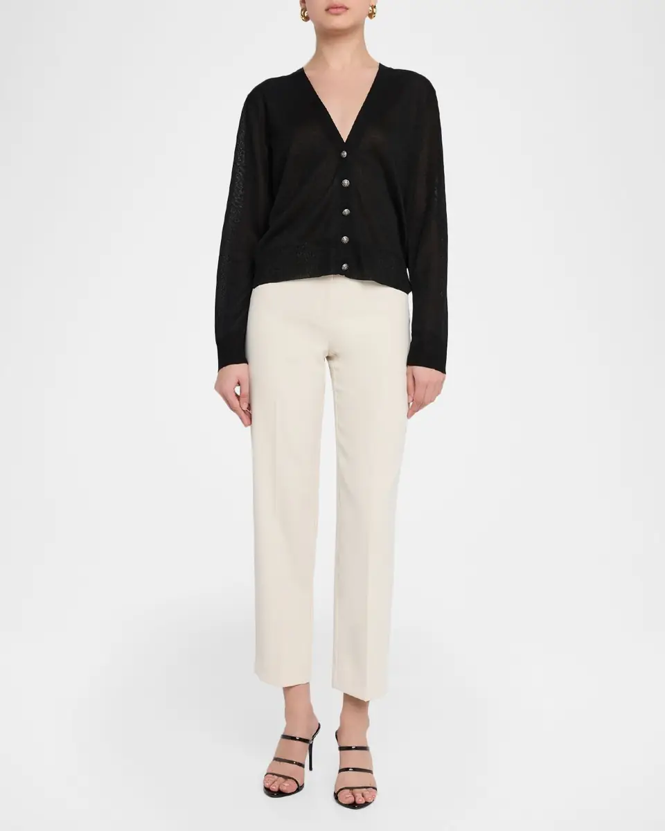 Kobi Halperin Gloria Cropped Slim-Leg Pants | Thumbnail 2