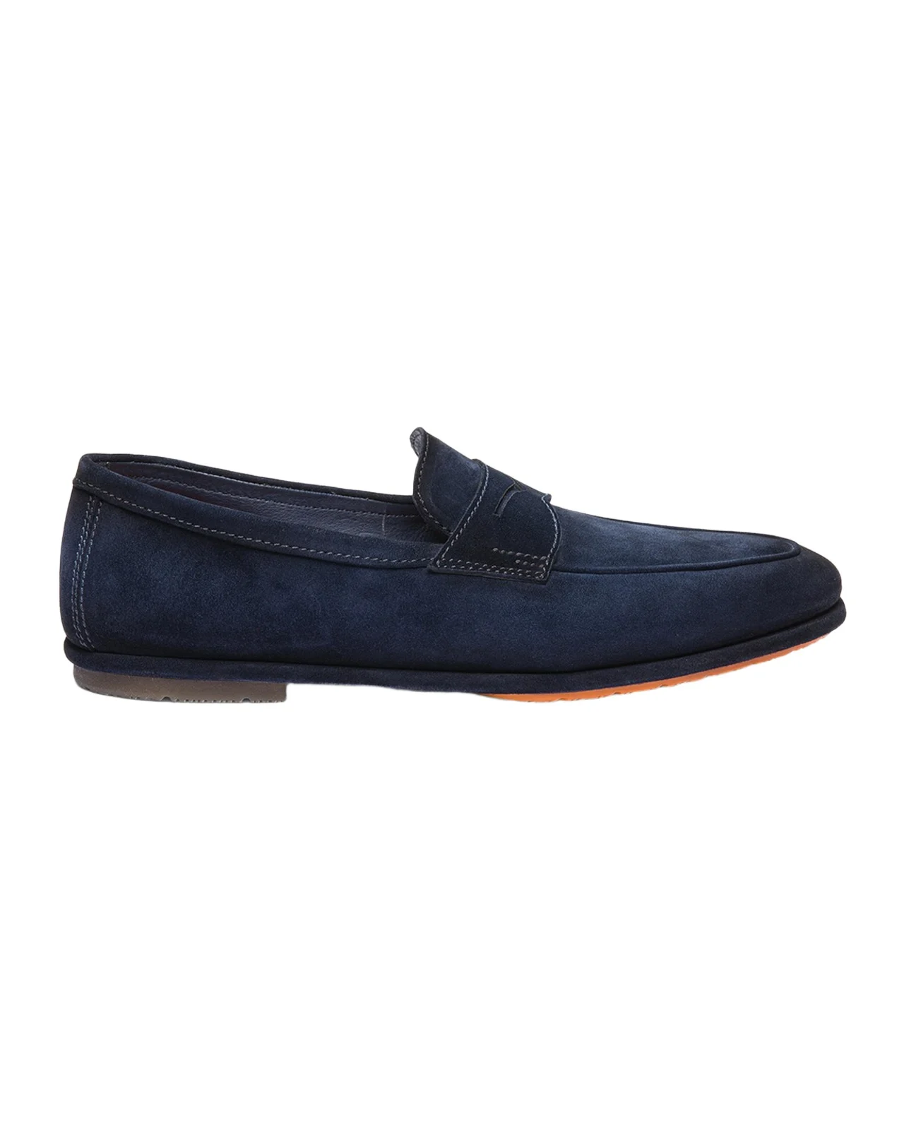 Santoni Men's Carlo Burnished Suede Driving Shoes