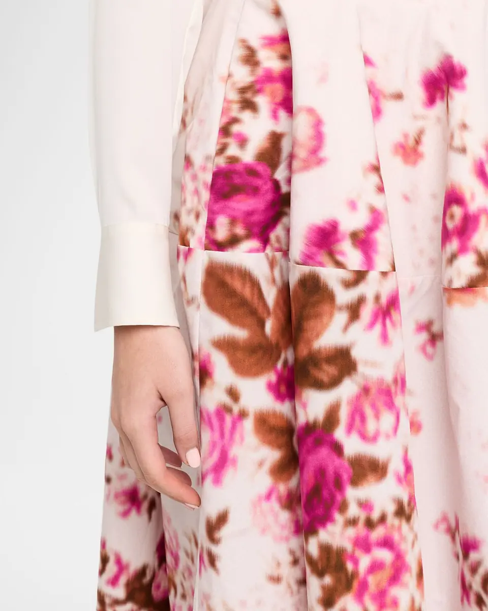 Erdem Floral-Print Cotton Midi Skirt | Thumbnail 5 Erdem Floral-Print Cotton Midi Skirt | Thumbnail 5