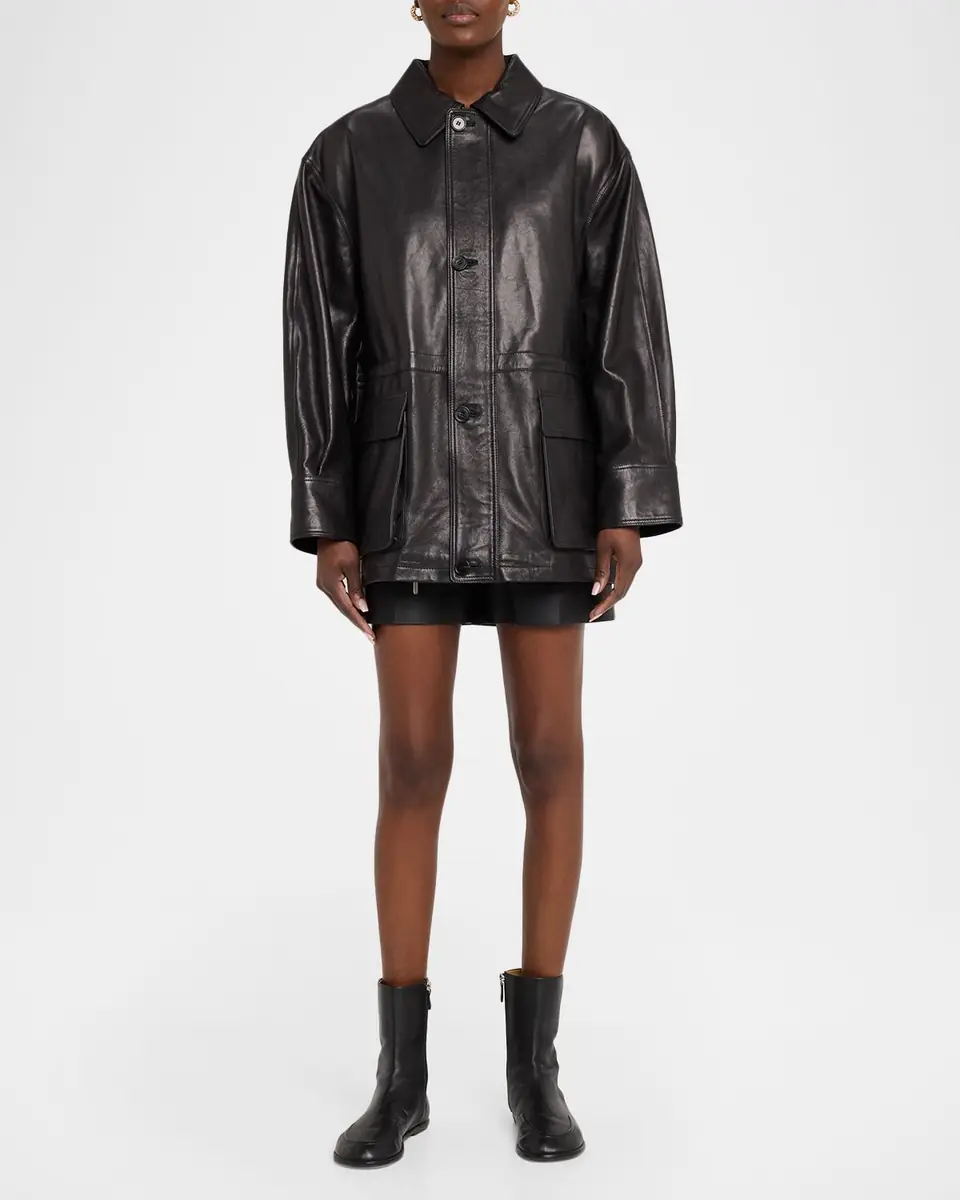 Arma Maeve Lambskin Leather Jacket | Thumbnail 2 Arma Maeve Lambskin Leather Jacket | Thumbnail 2
