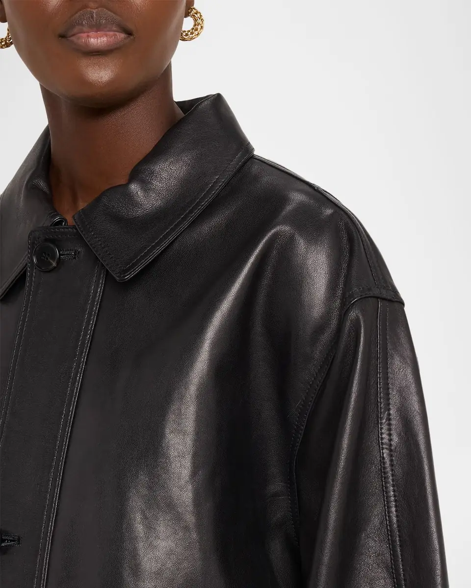 Arma Maeve Lambskin Leather Jacket | Thumbnail 5 Arma Maeve Lambskin Leather Jacket | Thumbnail 5