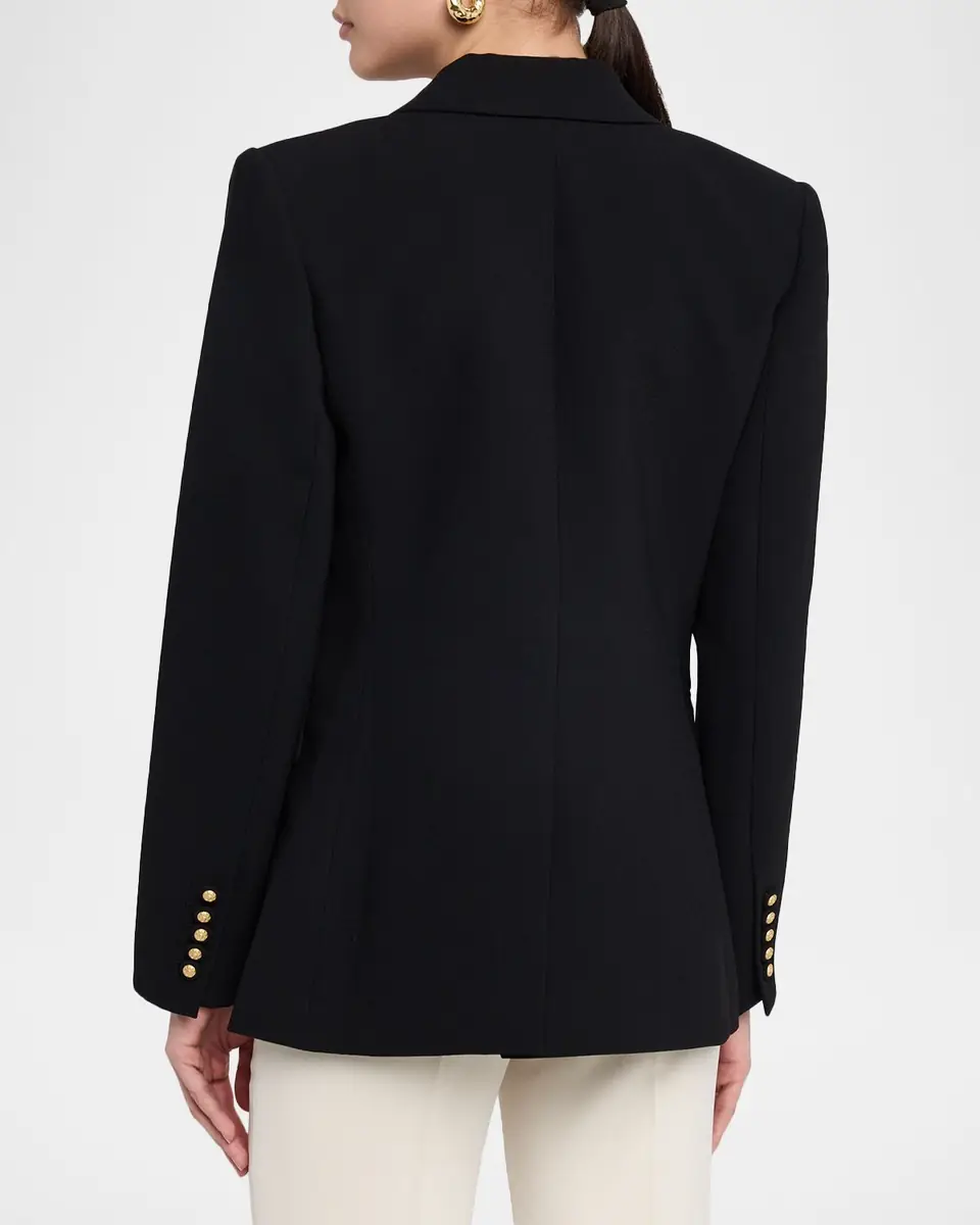 Kobi Halperin Rue Single-Button Crepe Jacket | Thumbnail 3 Kobi Halperin Rue Single-Button Crepe Jacket | Thumbnail 3