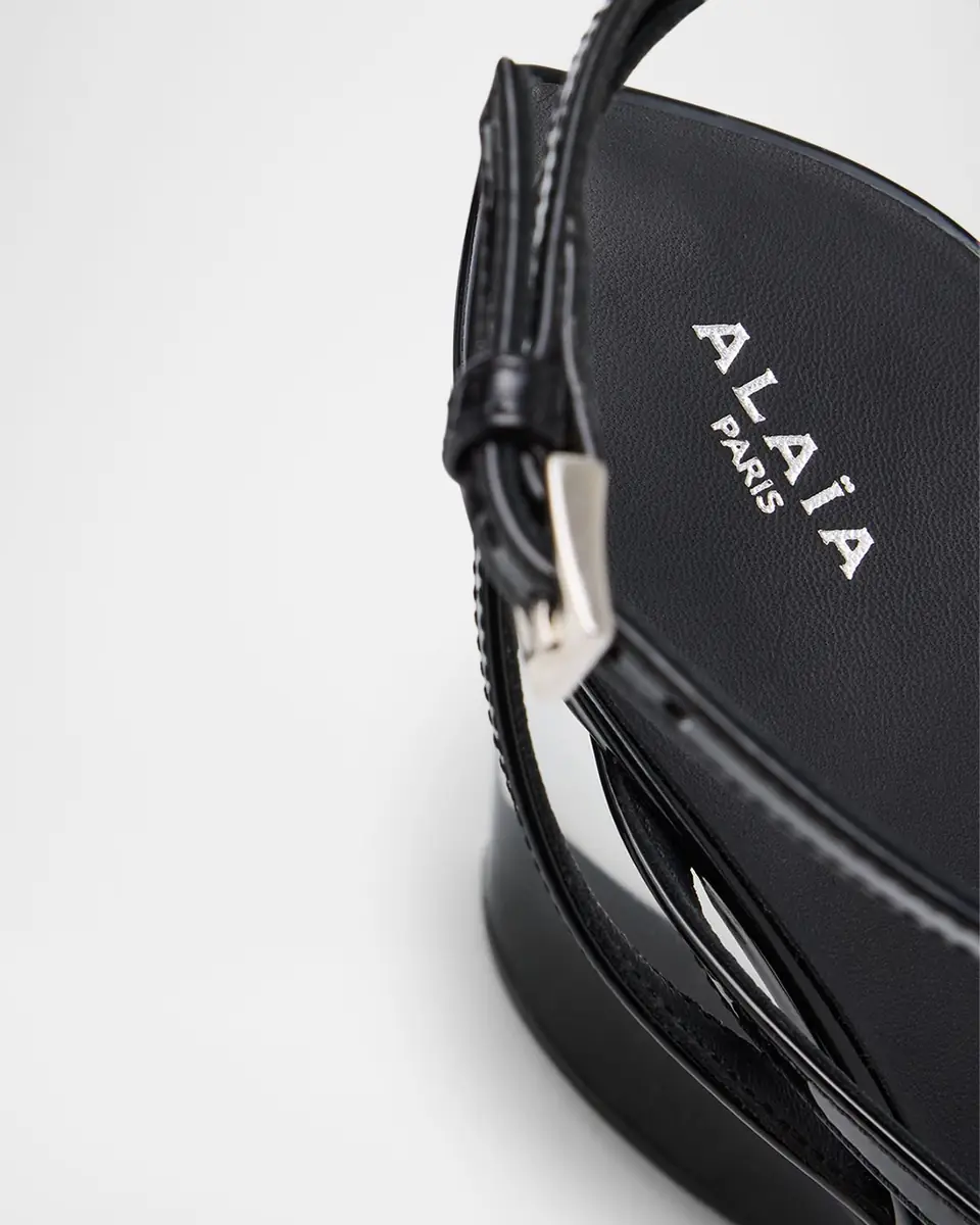 Alaïa 90mm Patent Leather Wedge Sandals | Thumbnail 5 Alaïa 90mm Patent Leather Wedge Sandals | Thumbnail 5