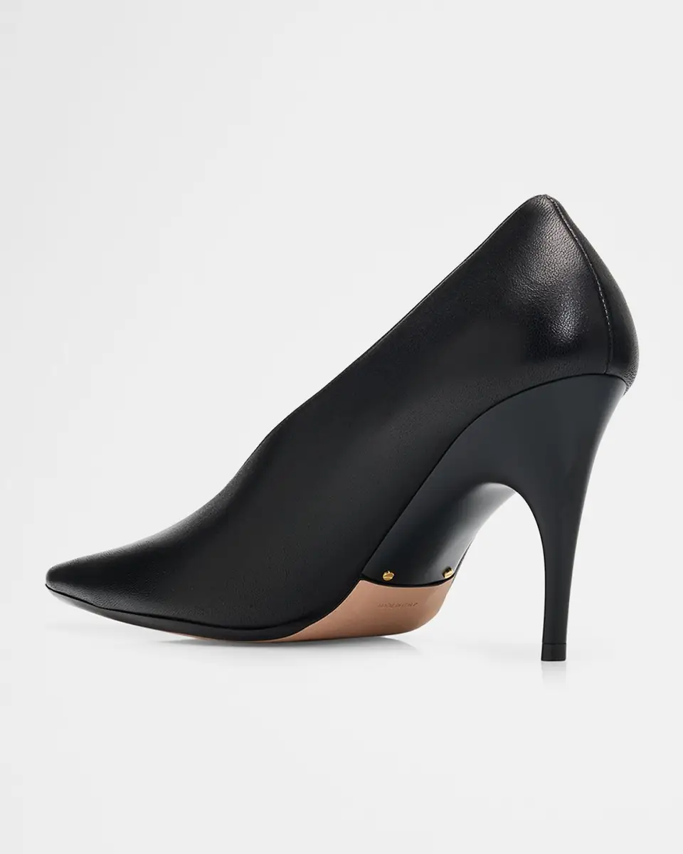 Balenciaga 90mm Duchesse Nappa Leather Pumps | Thumbnail 4 Balenciaga 90mm Duchesse Nappa Leather Pumps | Thumbnail 4