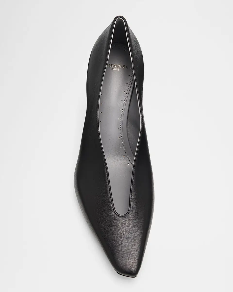 Balenciaga 90mm Duchesse Nappa Leather Pumps | Thumbnail 6 Balenciaga 90mm Duchesse Nappa Leather Pumps | Thumbnail 6