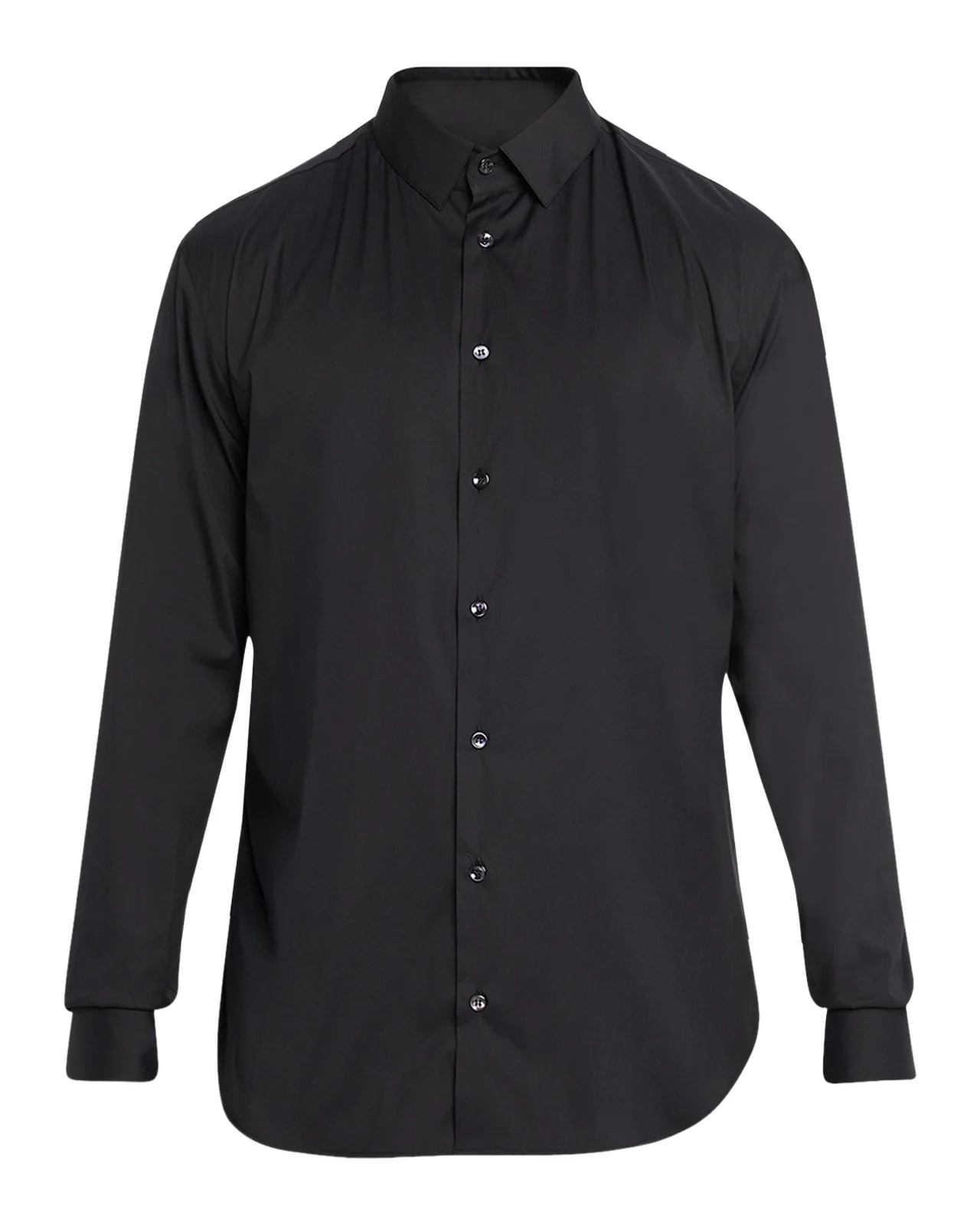 Men's Solid Stretch Poplin Sport Shirt Men's Solid Stretch Poplin Sport Shirt