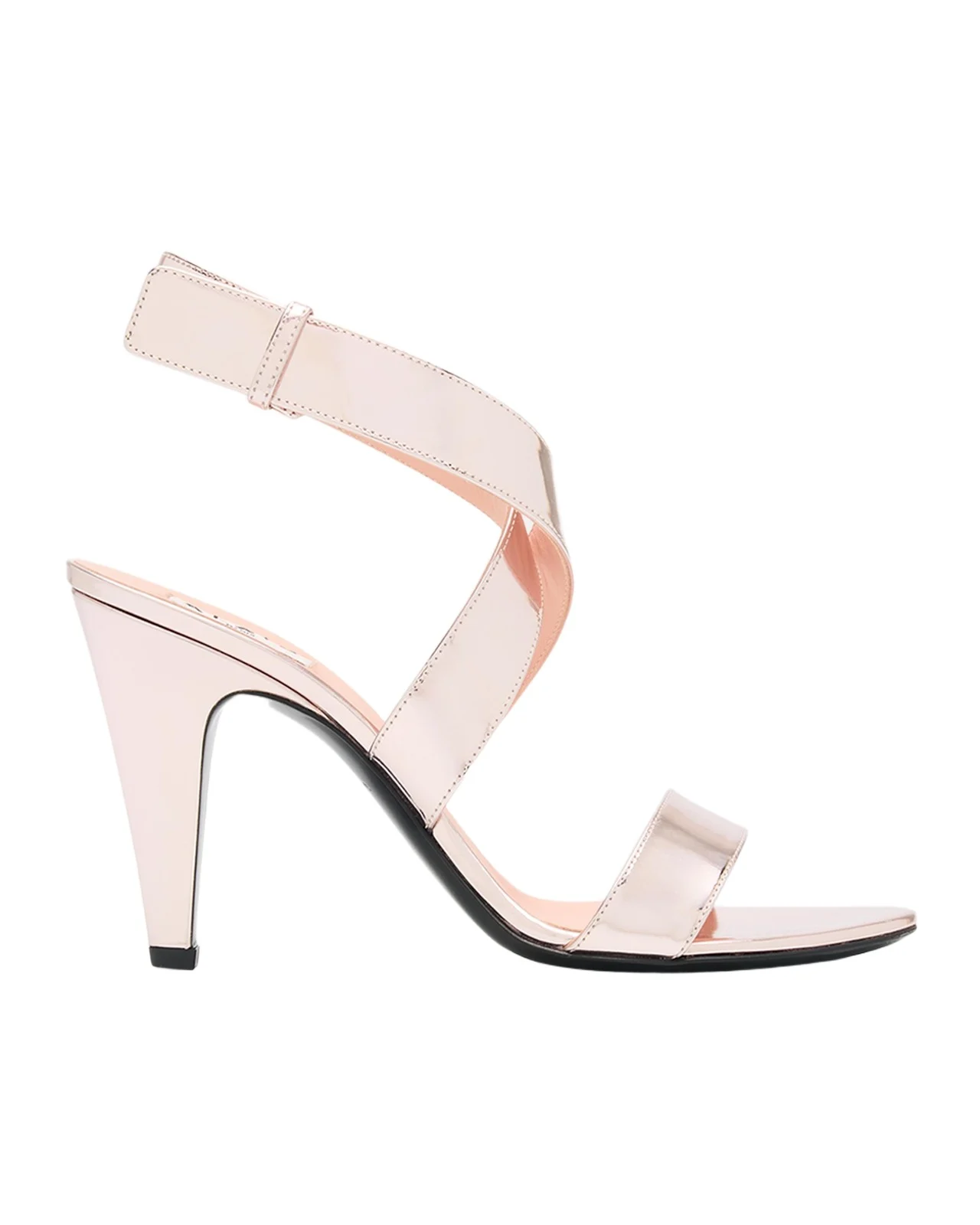 90mm Patent Metallic Leather Sandals 90mm Patent Metallic Leather Sandals