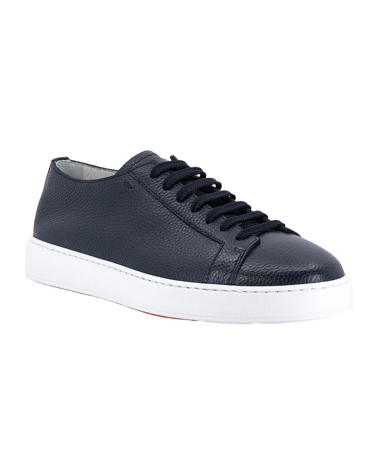 Men's Leather Low-Top Sneakers