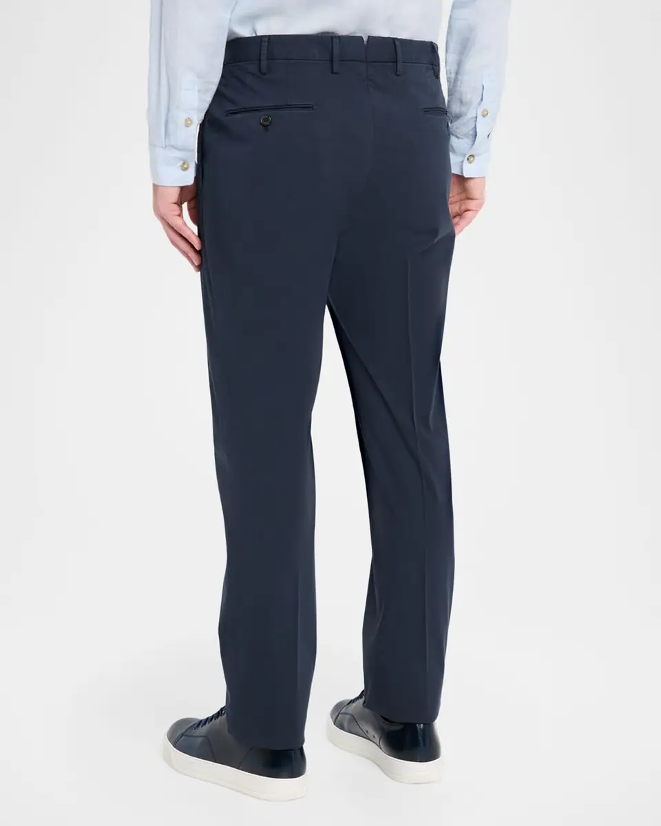 Incotex Men's Pressed-Crease Cotton Trousers | Thumbnail 3 Incotex Men's Pressed-Crease Cotton Trousers | Thumbnail 3