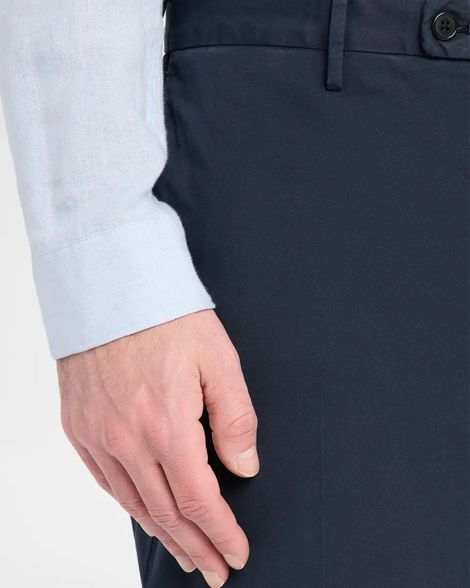 Incotex Men's Pressed-Crease Cotton Trousers | Thumbnail 5 Incotex Men's Pressed-Crease Cotton Trousers | Thumbnail 5