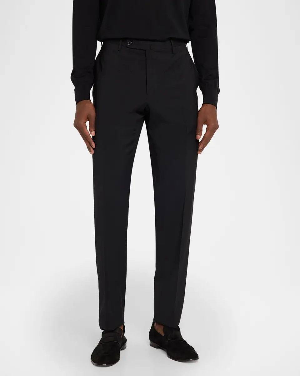 Incotex Men's Slim-Fit Tropical Wool Trousers | Thumbnail 4 Incotex Men's Slim-Fit Tropical Wool Trousers | Thumbnail 4