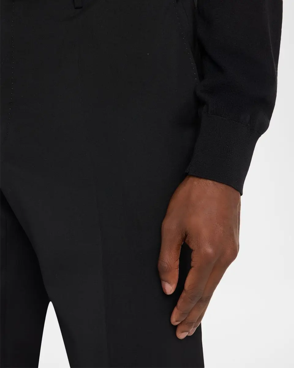 Incotex Men's Slim-Fit Tropical Wool Trousers | Thumbnail 5 Incotex Men's Slim-Fit Tropical Wool Trousers | Thumbnail 5