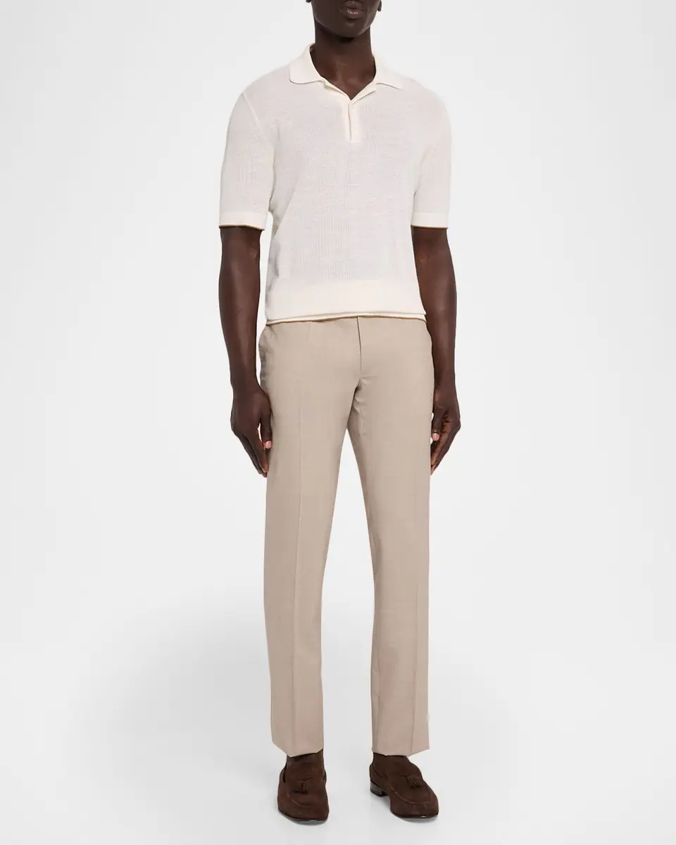 Incotex Men's Slim-Fit Tropical Wool Trousers | Thumbnail 2 Incotex Men's Slim-Fit Tropical Wool Trousers | Thumbnail 2