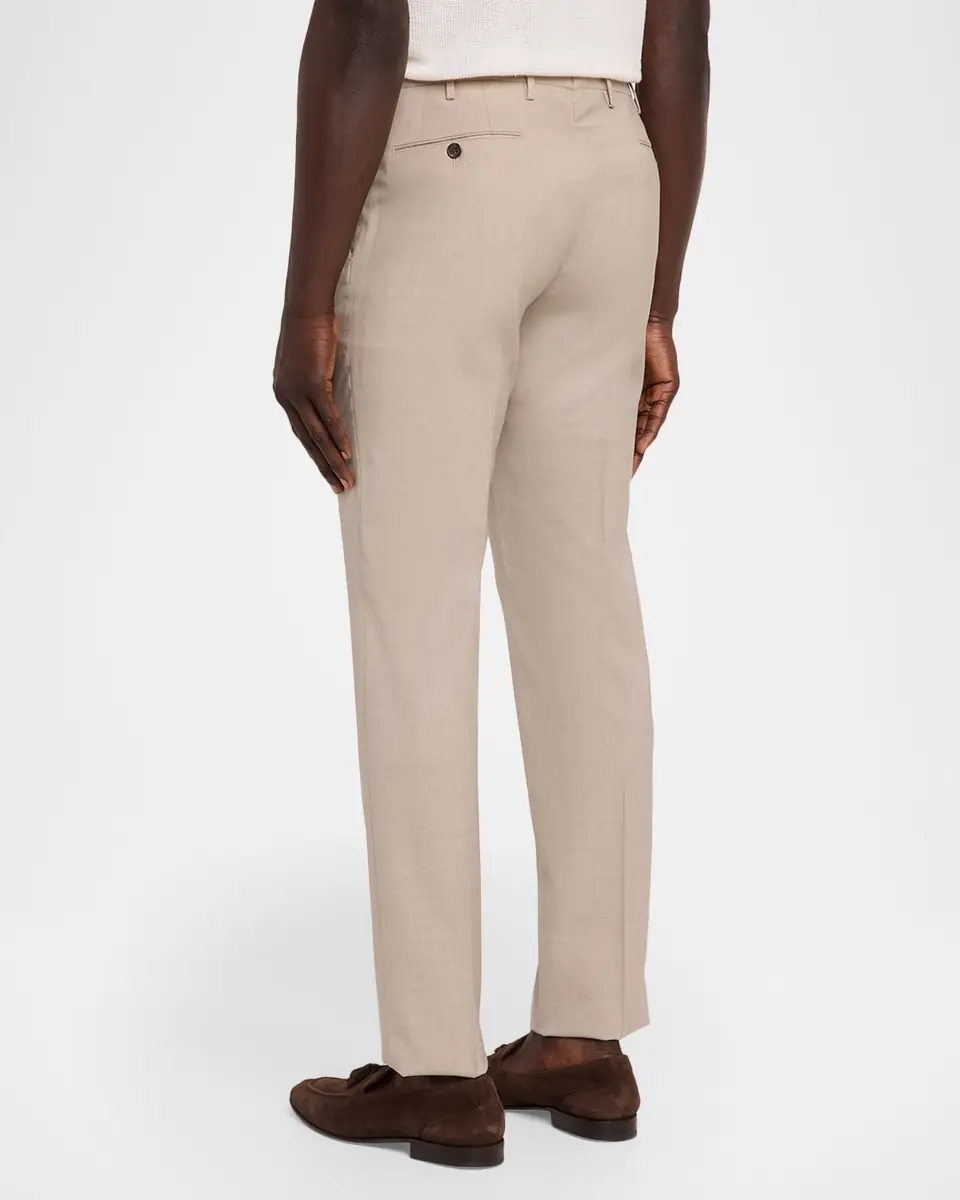 Incotex Men's Slim-Fit Tropical Wool Trousers | Thumbnail 3 Incotex Men's Slim-Fit Tropical Wool Trousers | Thumbnail 3