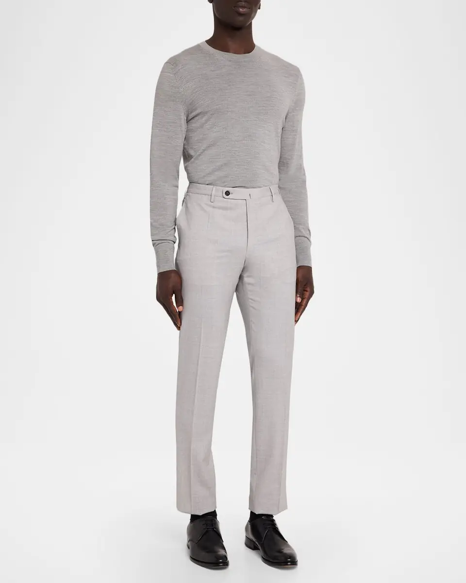 Incotex Men's Slim-Fit Tropical Wool Trousers | Thumbnail 2 Incotex Men's Slim-Fit Tropical Wool Trousers | Thumbnail 2