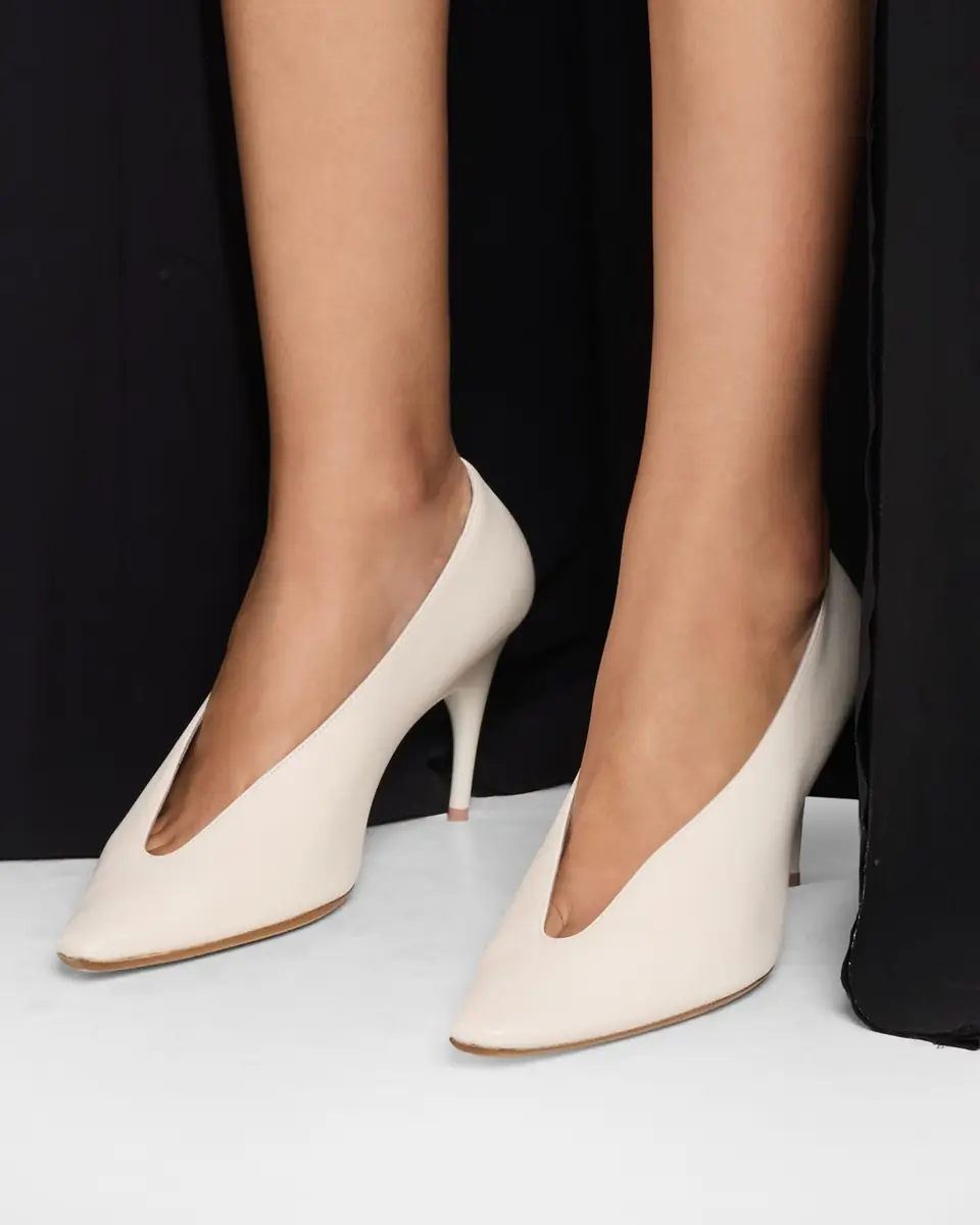 Balenciaga 90mm Duchesse Nappa Leather Pumps | Thumbnail 2 Balenciaga 90mm Duchesse Nappa Leather Pumps | Thumbnail 2
