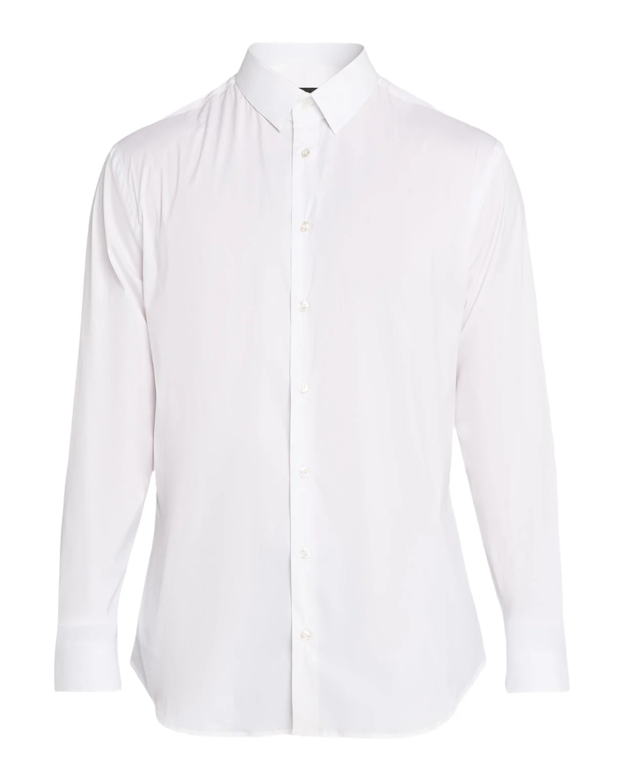 Men's Solid Stretch Poplin Sport Shirt