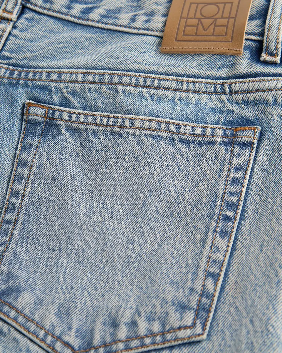 Toteme Kickflare Crop Denim Jeans | Thumbnail 2 Toteme Kickflare Crop Denim Jeans | Thumbnail 2