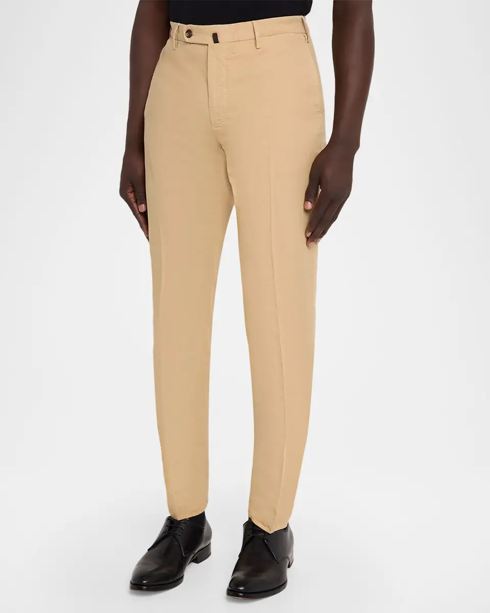 Incotex Men's Slim-Fit Chinolino Trousers | Thumbnail 4