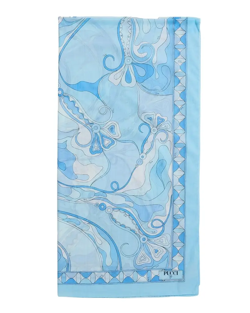 Orchidee Print Cotton Pareo, 90 x 180cm Orchidee Print Cotton Pareo, 90 x 180cm