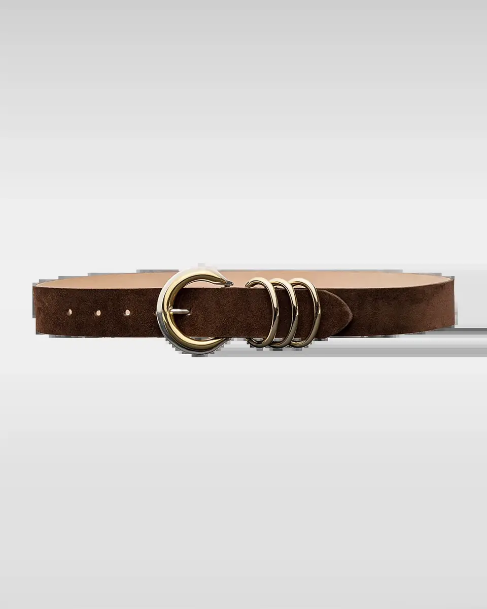L'Agence Tobar Suede Belt | Thumbnail 2