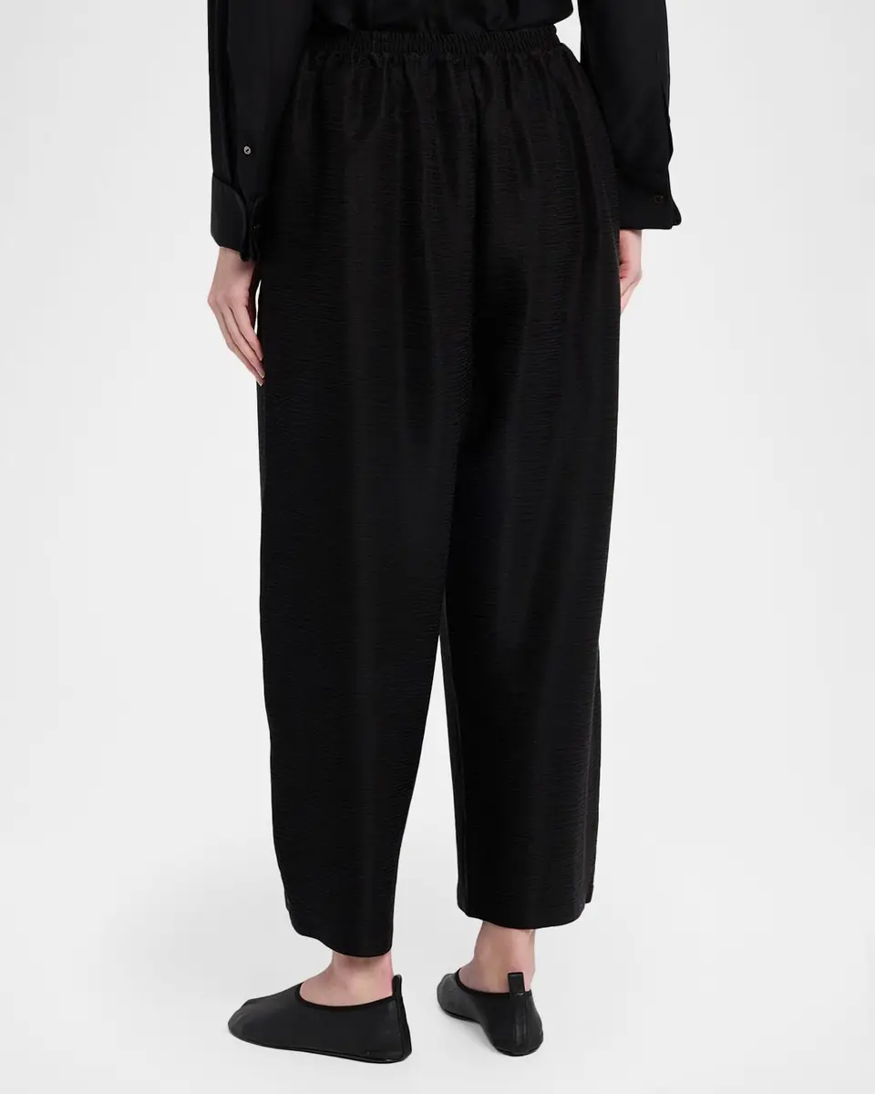Eskandar Silk Japanese Trousers | Thumbnail 3