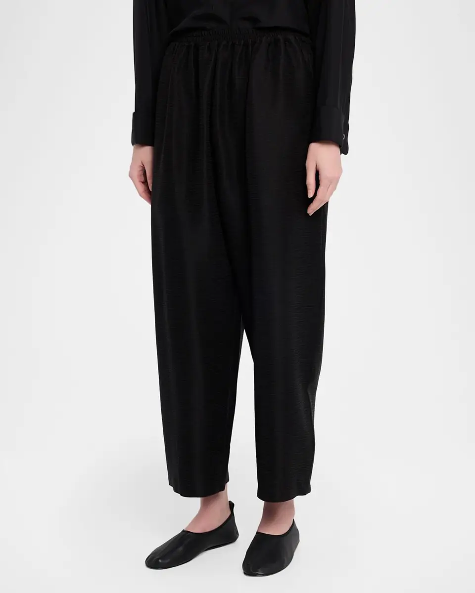 Eskandar Silk Japanese Trousers | Thumbnail 4
