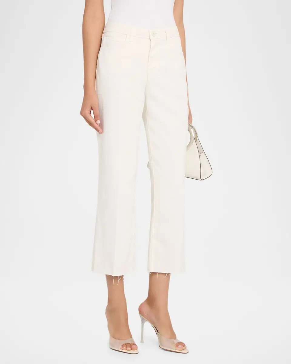 L'Agence Wanda High-Rise Cropped Wide Jeans | Thumbnail 4 L'Agence Wanda High-Rise Cropped Wide Jeans | Thumbnail 4