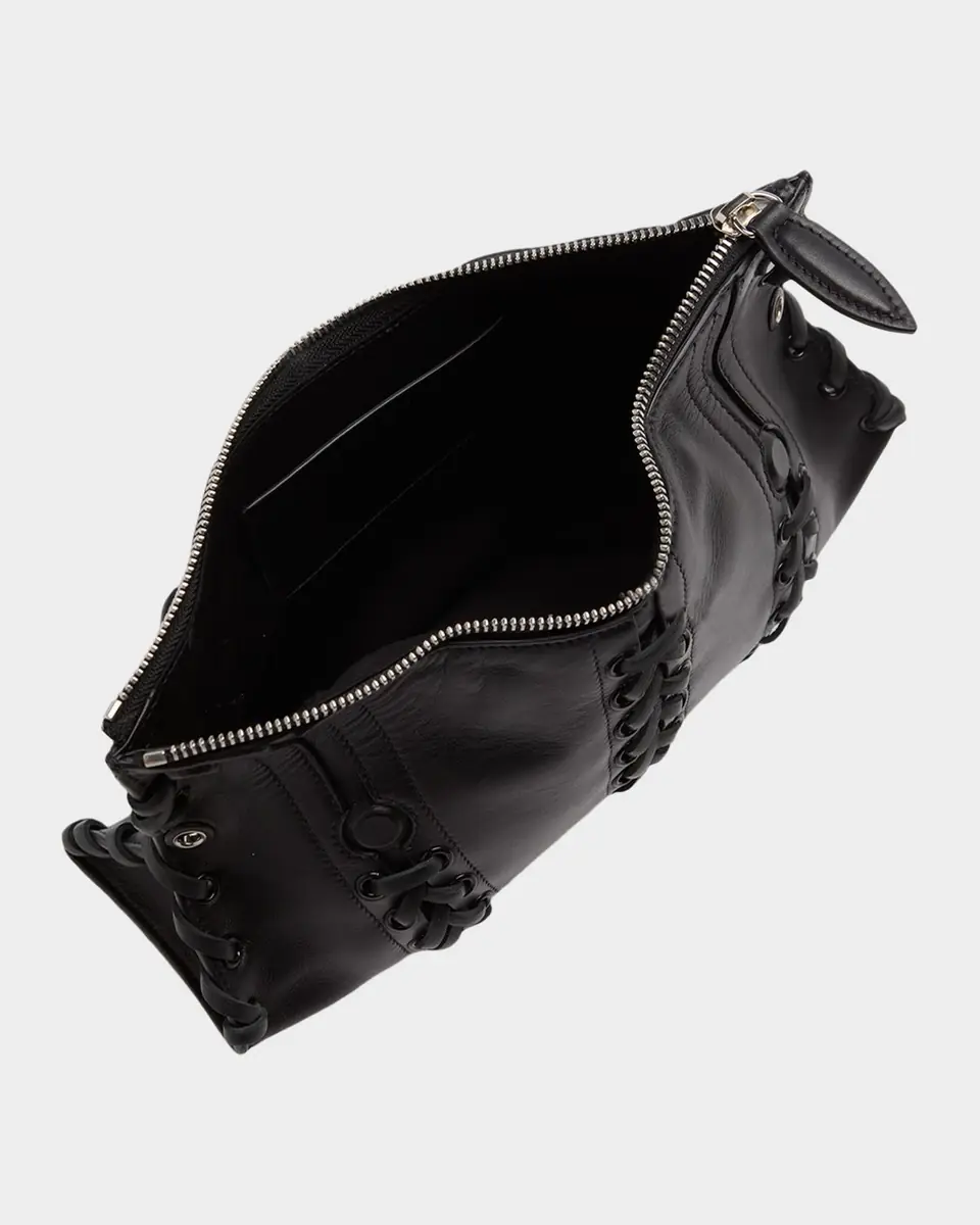 Alexander McQueen Lace-Up Corset Leather Shoulder Bag | Thumbnail 3 Alexander McQueen Lace-Up Corset Leather Shoulder Bag | Thumbnail 3