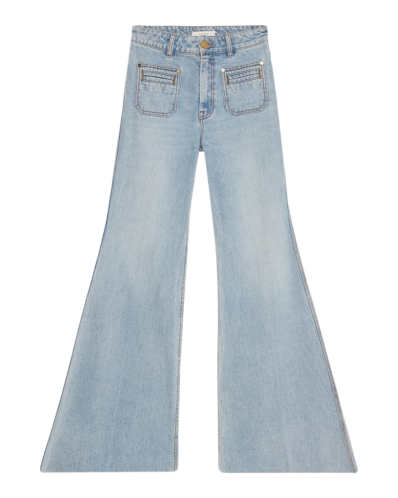 High-Rise Flare Jeans