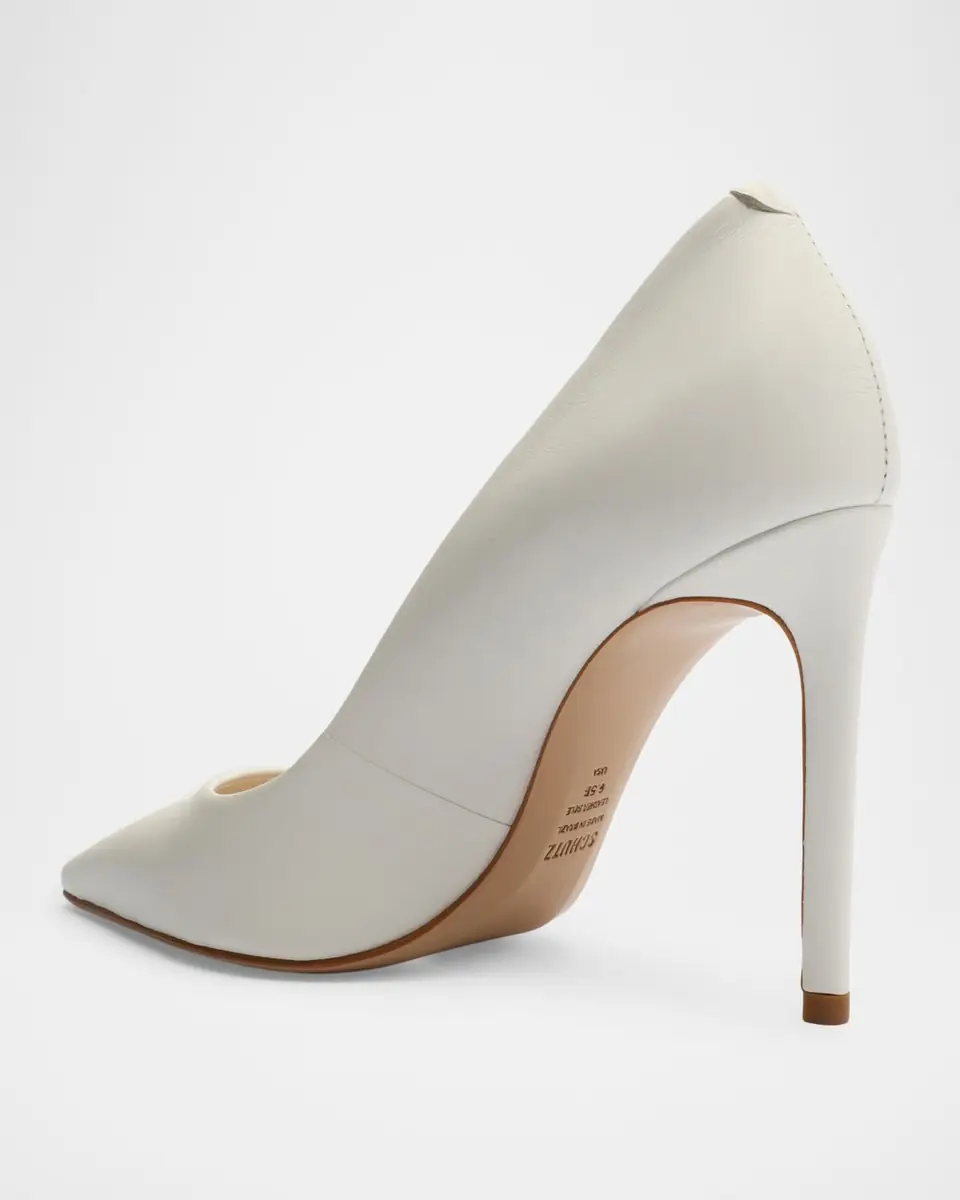 Schutz 100mm Lou Leather Pointed-Toe Pumps | Thumbnail 3 Schutz 100mm Lou Leather Pointed-Toe Pumps | Thumbnail 3