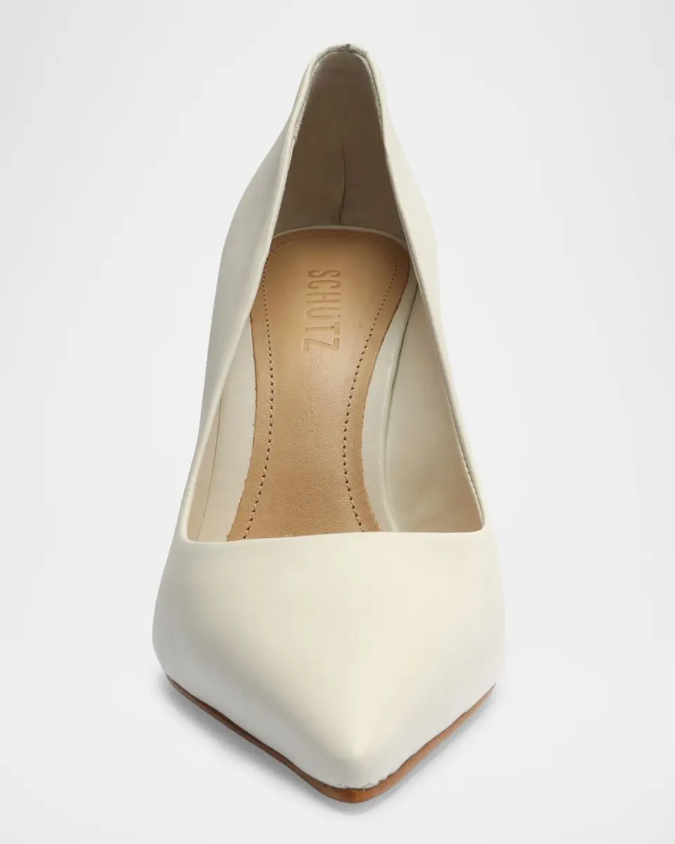 Schutz 100mm Lou Leather Pointed-Toe Pumps | Thumbnail 4 Schutz 100mm Lou Leather Pointed-Toe Pumps | Thumbnail 4