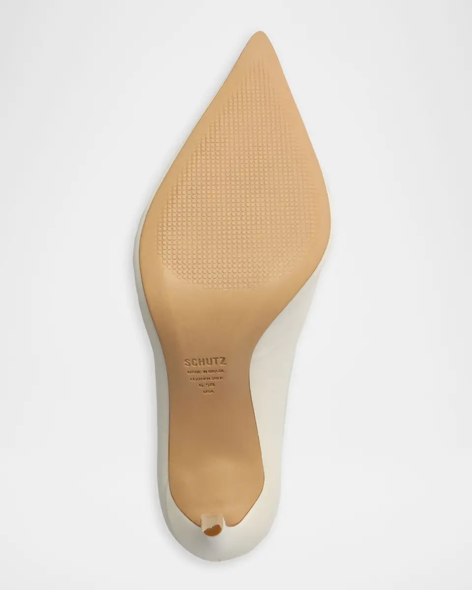 Schutz 100mm Lou Leather Pointed-Toe Pumps | Thumbnail 6 Schutz 100mm Lou Leather Pointed-Toe Pumps | Thumbnail 6