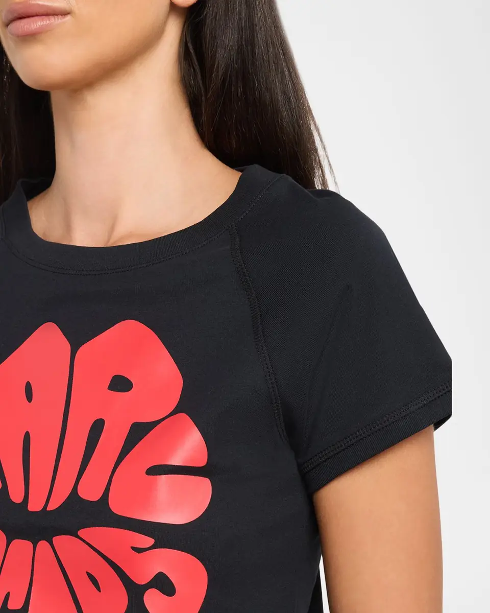 Marc Jacobs Marc Kiss Logo Shrunken T-Shirt | Thumbnail 5