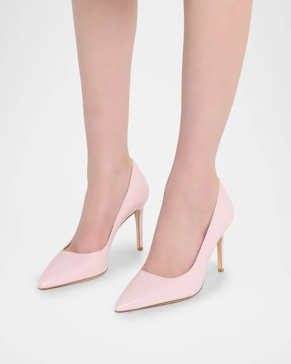 Stuart Weitzman 85mm Stuart Power Patent Leather Pumps | Thumbnail 2 Stuart Weitzman 85mm Stuart Power Patent Leather Pumps | Thumbnail 2