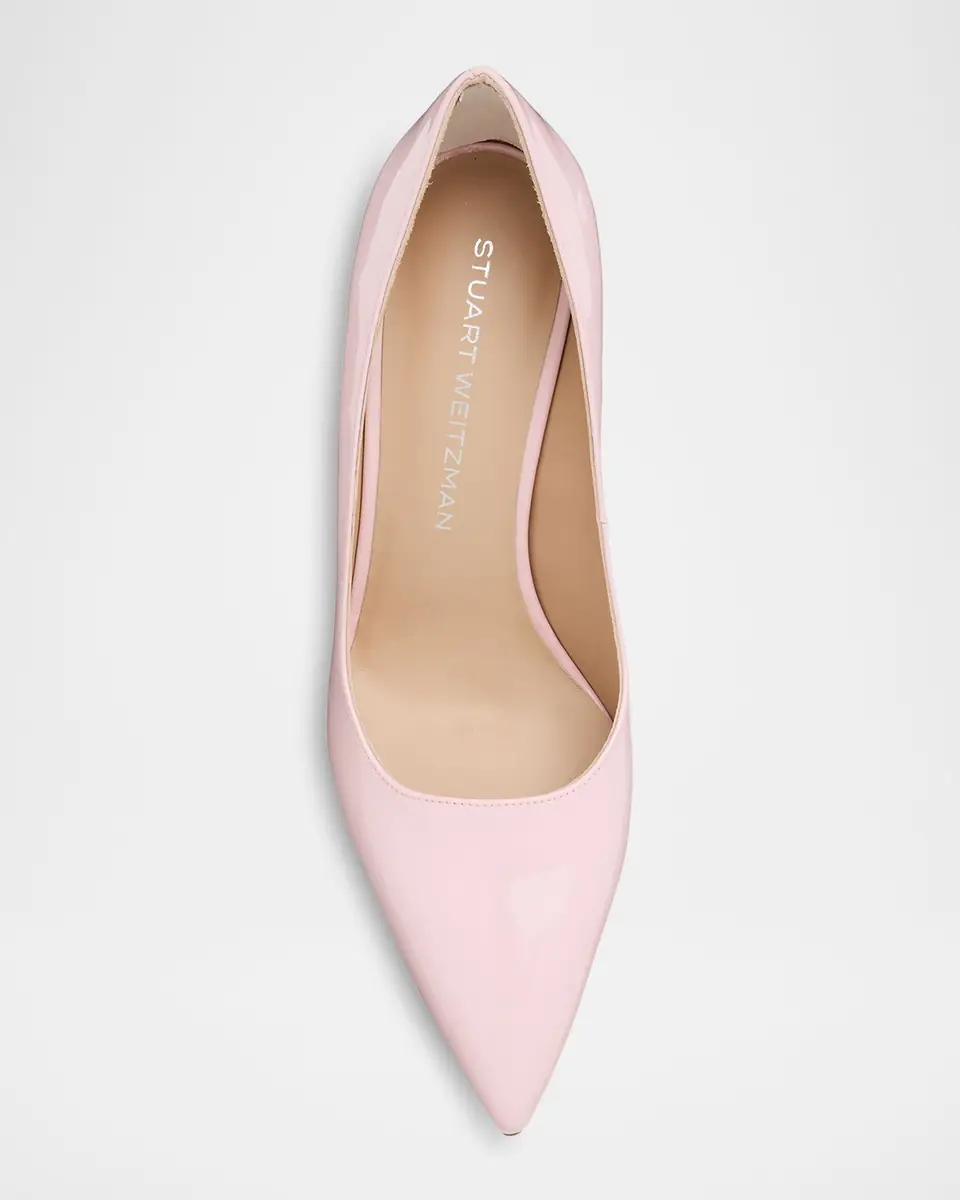 Stuart Weitzman 85mm Stuart Power Patent Leather Pumps | Thumbnail 6 Stuart Weitzman 85mm Stuart Power Patent Leather Pumps | Thumbnail 6