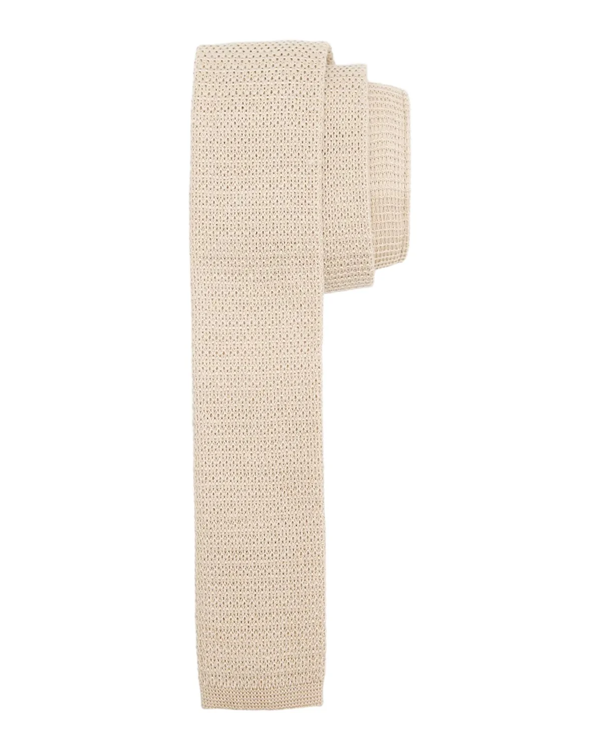 Men's Solid Linen Knit Tie Men's Solid Linen Knit Tie