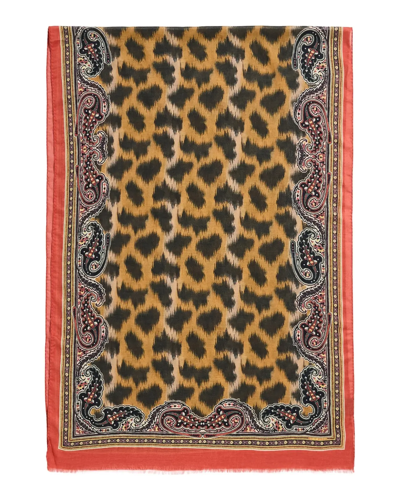 Orfeo Animal-Print Scarf