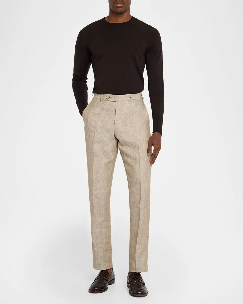 ZANELLA Men's Parker Linen Trousers | Thumbnail 2 ZANELLA Men's Parker Linen Trousers | Thumbnail 2