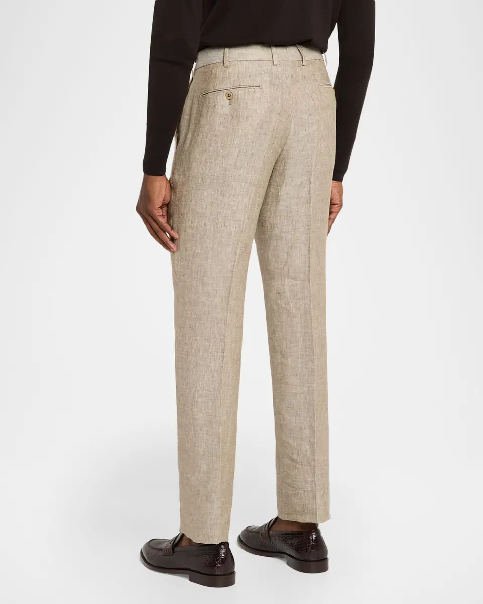 ZANELLA Men's Parker Linen Trousers | Thumbnail 3 ZANELLA Men's Parker Linen Trousers | Thumbnail 3