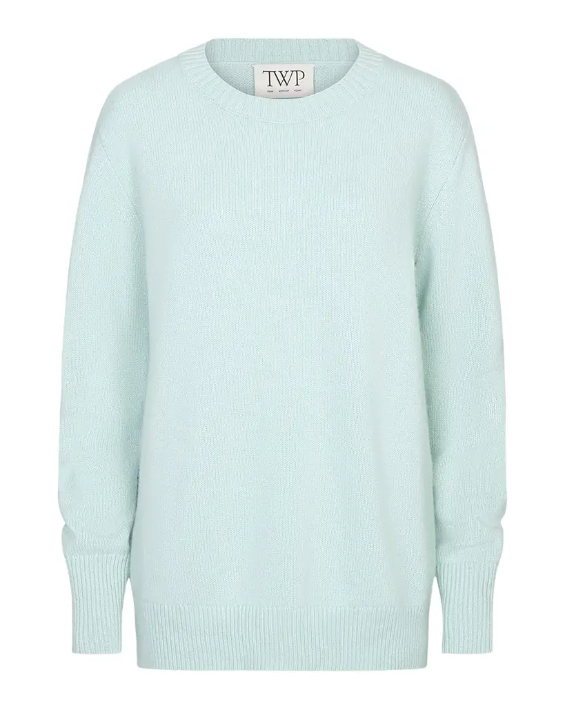 TWP Boy Crewneck Sweater in Italian Cashmere | Image 1 TWP Boy Crewneck Sweater in Italian Cashmere | Image 1