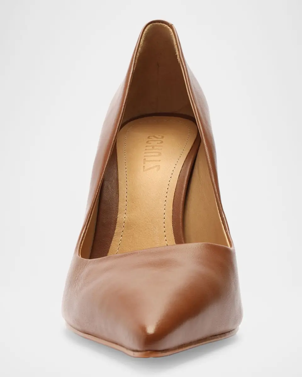 Schutz 100mm Lou Leather Pointed-Toe Pumps | Thumbnail 4 Schutz 100mm Lou Leather Pointed-Toe Pumps | Thumbnail 4