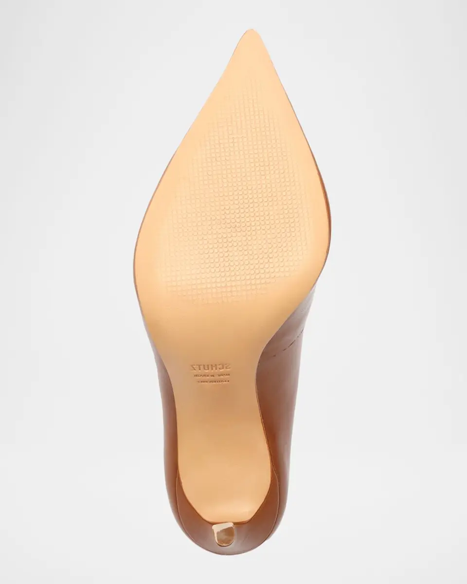 Schutz 100mm Lou Leather Pointed-Toe Pumps | Thumbnail 6 Schutz 100mm Lou Leather Pointed-Toe Pumps | Thumbnail 6