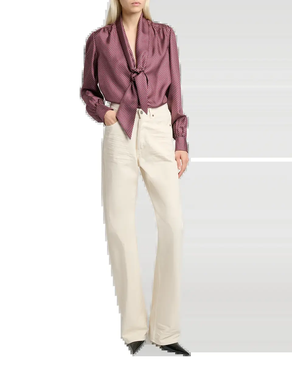 Saint Laurent V-Waist Baggy Straight-Leg Jeans | Thumbnail 3 Saint Laurent V-Waist Baggy Straight-Leg Jeans | Thumbnail 3