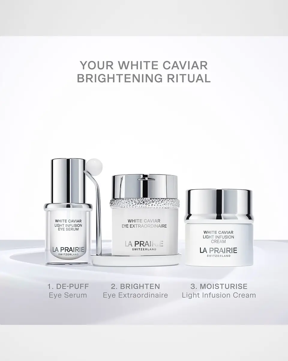 La Prairie White Caviar Light Infusion Eye Serum, 0.5 oz. | Thumbnail 5
