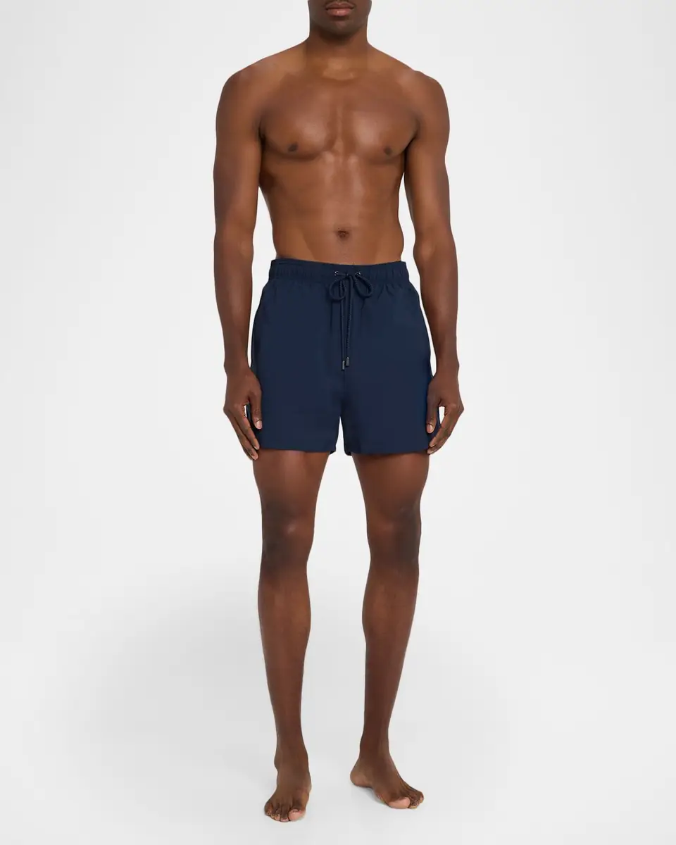 Bugatchi Men's Cruz Mid-Length Swim Trunks | Thumbnail 2